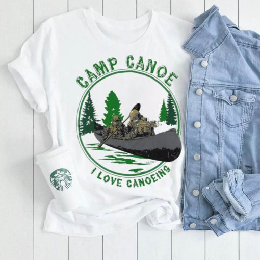 Robert J O’neill Camp Canoe I Love Canoeing Shirt