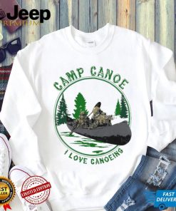 Robert J O’neill Camp Canoe I Love Canoeing Shirt