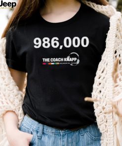 Robert Saleh 986,000 The Coach Knapp Memorial Fund Top Shirt