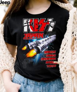 Rock Band Kiss Flyover Japan shirt