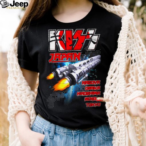 Rock Band Kiss Flyover Japan shirt