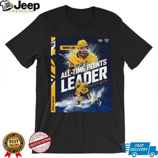 Roman Josi All time Points Leader Shirt