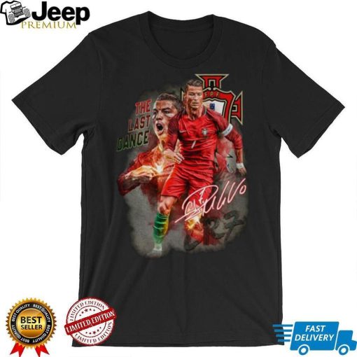 Ronaldo the Last Dance signatures 2022 shirt