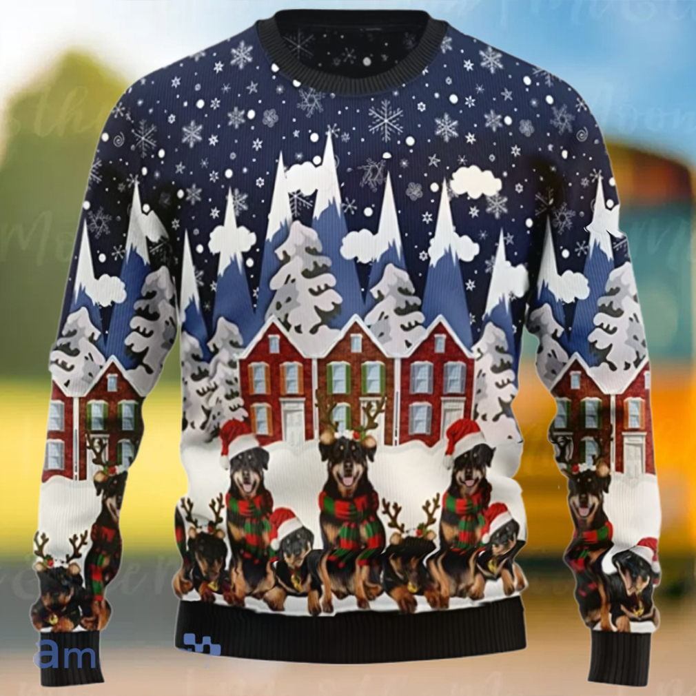 Rottweiler christmas clearance sweater