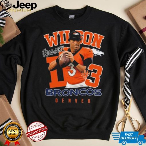 Russell Wilson Retro Denver Broncos Shirt