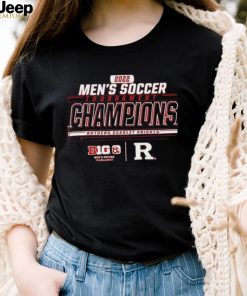 Rutgers Scarlet Knights 2022 Big Ten Men’s Soccer Conference Tournament Champions Locker Room T Shirt