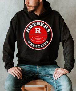 Rutgers Scarlet Knights Wrestling underhook logo 2022 shirt