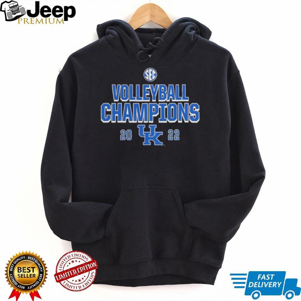 SEC Volleyball Champions 2022 Kentucky Wildcats Shirt