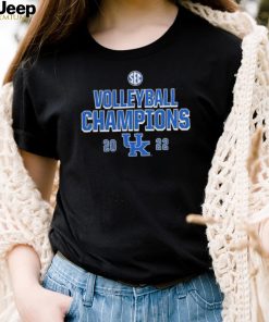 SEC Volleyball Champions 2022 Kentucky Wildcats Shirt