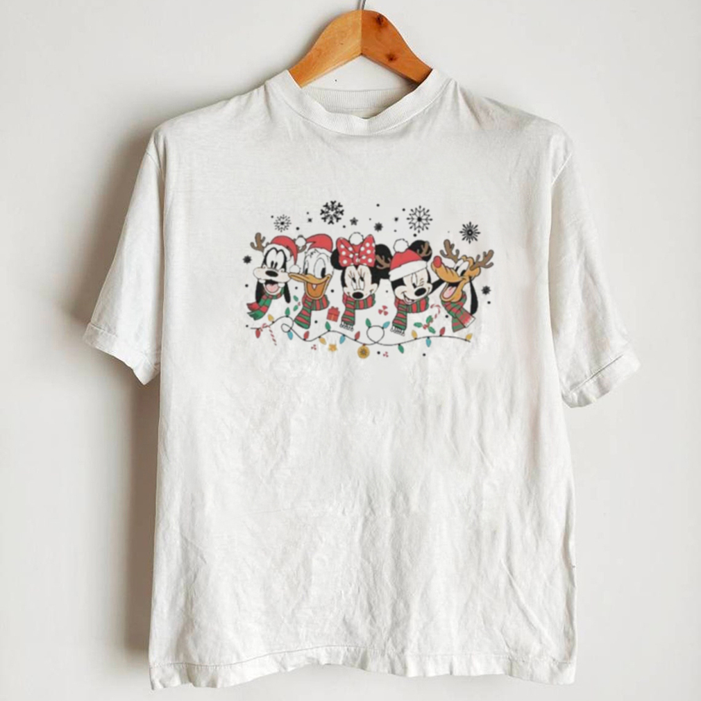 Disney Christmas SweatShirt, Mickey And Friends Christmas Shirt