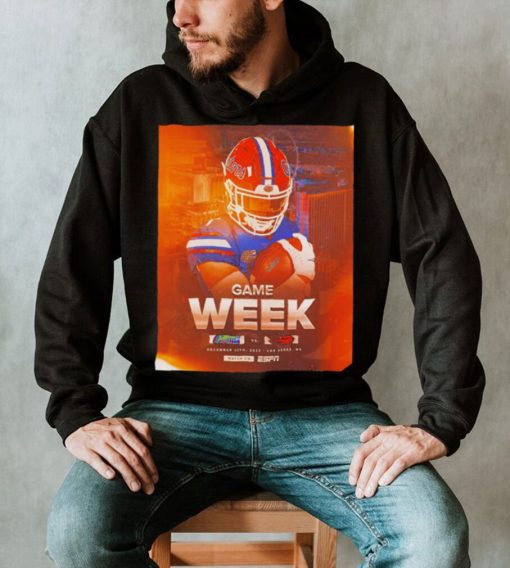 SRS Distribution Las Vegas Bowl Florida Gators vs Oregon State Beavers Game Week poster 2022 shirt