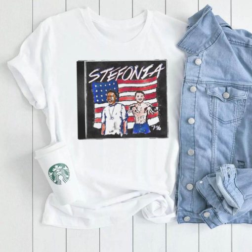 STEFONIA 716 American Flag shirt