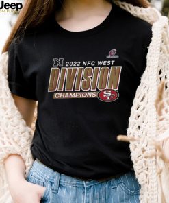 San Francisco 49ers 2022 NFC West Division Champions Big & Tall Divide & Conquer T Shirt