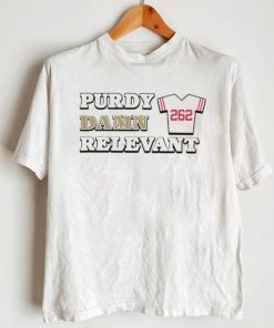 San Francisco 49ers Brock Purdy damn Relevant shirt