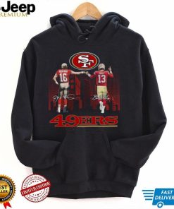 San Francisco 49ers City Joe Montana And Brock Purdy Signatures 2022 shirt