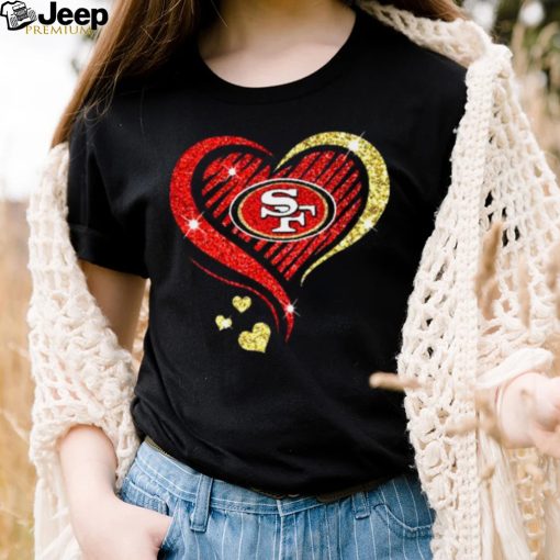 San Francisco 49ers Heart diamond 2023 shirt