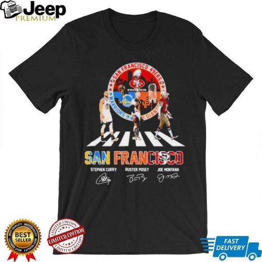 San Francisco Stephen Curry Buster Posey Joe Montana Shirt