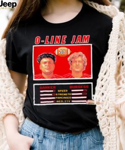 Sanker Burgess O Line Jam Shirt