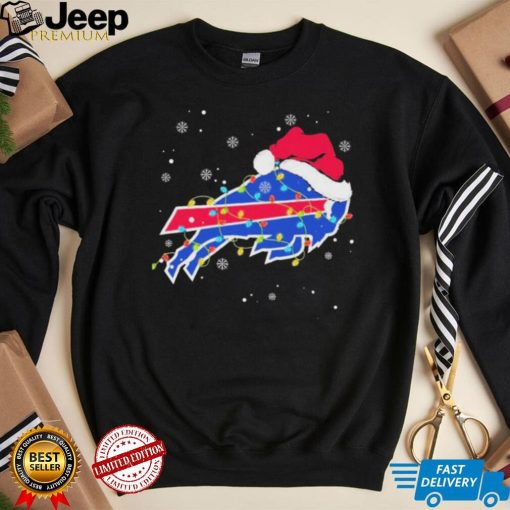 Santa Buffalo Bills NFL Logo Christmas Shirt