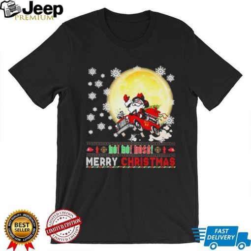 Santa Claus Ho Ho Hose Merry Christmas Ugly Shirt