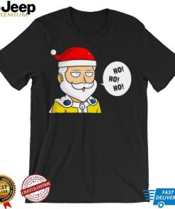 Santa Claus One Punch ho ho ho Christmas shirt