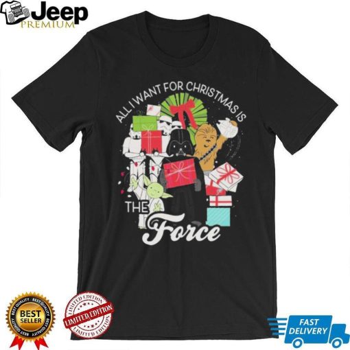 Santa Darth Vader All I Want For Christmas Is The Force Shirt