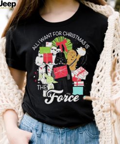 Santa Darth Vader All I Want For Christmas Is The Force Shirt