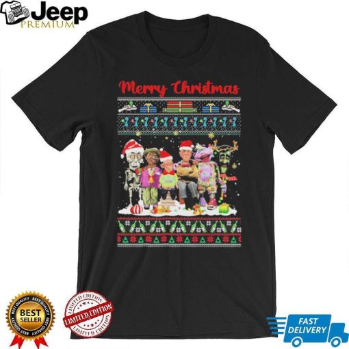 Santa Jeff Dunham Characters Merry Christmas Ugly Shirt