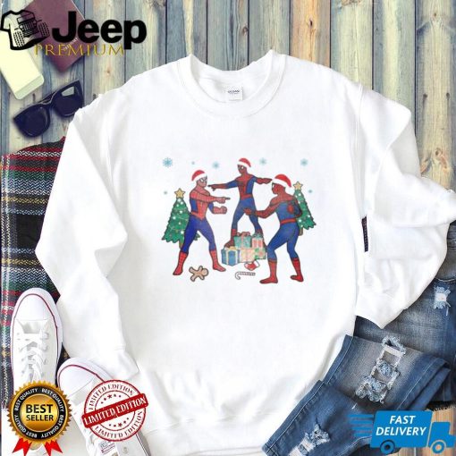 Santa Spider Man Merry Christmas Shirt