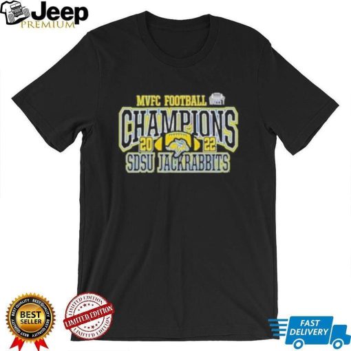 Sdsu jackrabbits 2022 mvfc Football champions shirt