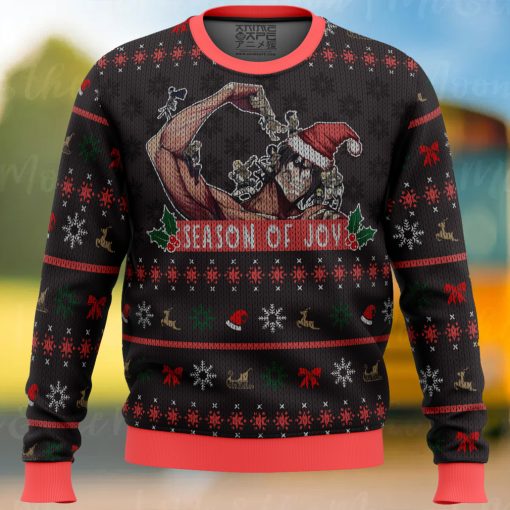 Season of Joy Attack on Titan Ugly Christmas Sweater