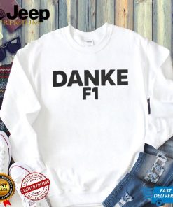 Sebastian Vettel Wearing Danke F1 Shirt