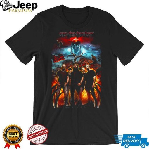 Sevendust Morgan Rose John Connolly Sticker shirt