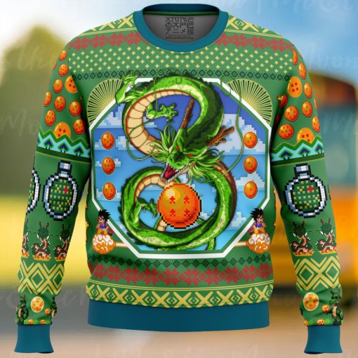 Shenron Dragon Ball Ugly Christmas Sweater