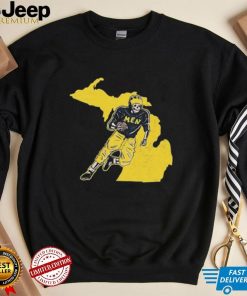 Skeleton Michigan Men Football Shirt