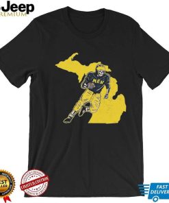 Skeleton Michigan Men Football Shirt