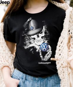 Skeleton skull volkswagen logo shirt T Shirt