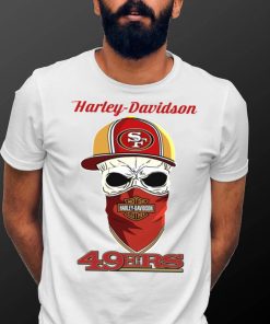 Skull Harley Davidson San Francisco 49Ers