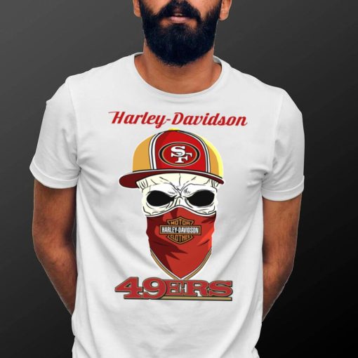 Skull Harley Davidson San Francisco 49Ers