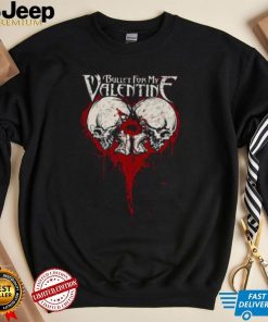 Skull Heart Rock Band Bullet For My Valentine Shirt