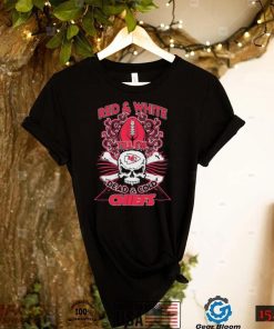 Skull Kansas City Chiefs Red And White Till Im Dead And Cold Chiefs Shirt