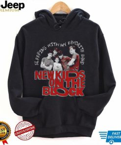 Sleeping with my favorite band New Kids on the Block 2022 shirt