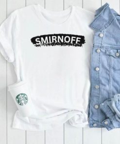 Smirnoff Black Logo Typography Shirt