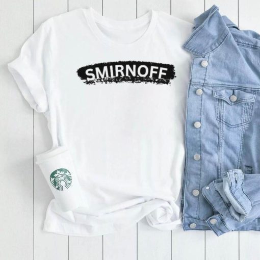 Smirnoff Black Logo Typography Shirt