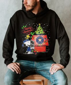 Snoopy And Woodstock Houston Astros World Series Champions Merry Christmas Shirt