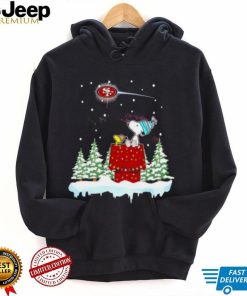 Snoopy And Woodstock San Francisco 49ers Ugly Christmas shirt
