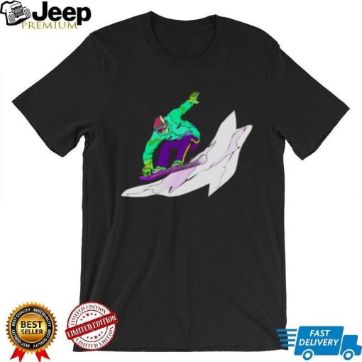 Snowboarder Silhouette Shirt