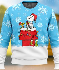 Snowy Christmas Snoopy Ugly Christmas Sweater