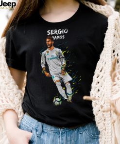 Soccer Player Sergio Ramos shirt