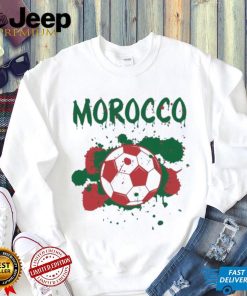 Soccer Proud Fan Graphic Morocco Shirt